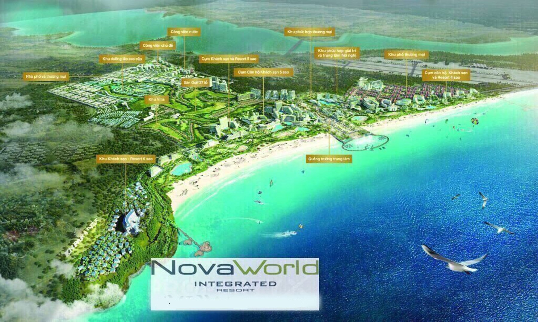 Novaworld Phan Thiết: Giá trị hiện tại và Tiềm năng tương lai 11 quy hoach tong the novaworld phan thiet