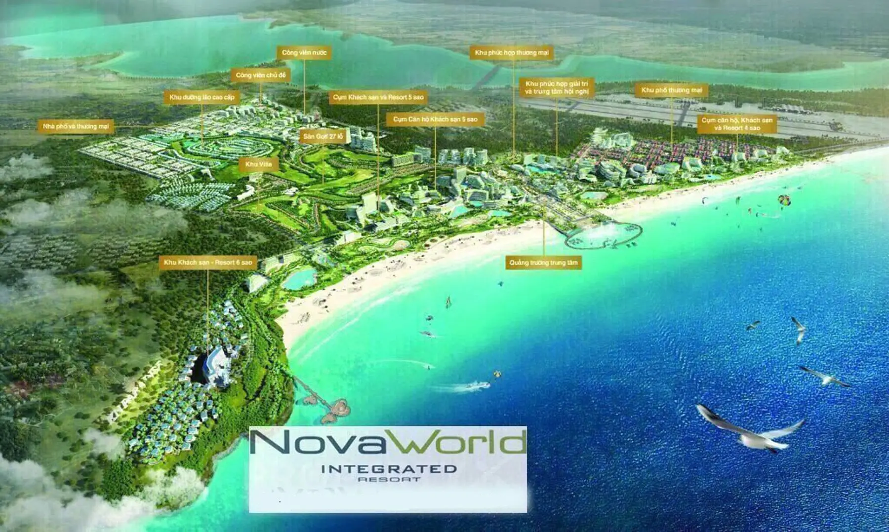 Novaworld Phan Thiết: Giá trị hiện tại và Tiềm năng tương lai 11 quy hoach tong the novaworld phan thiet