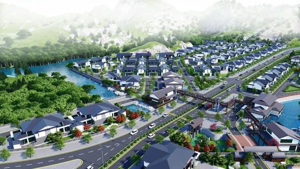 biet thu sun group quang hanh phoi canh