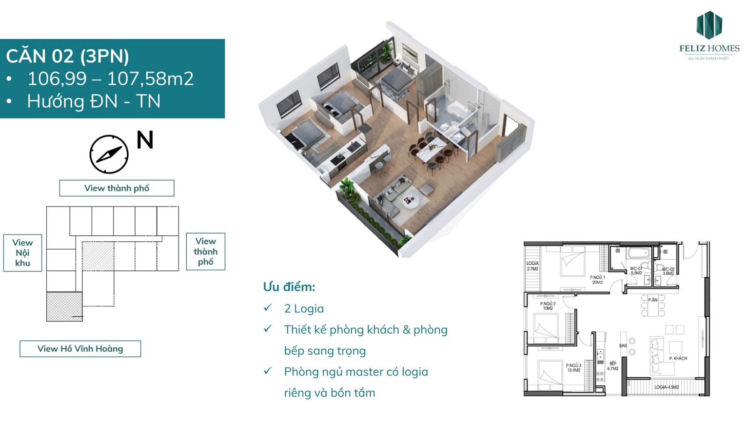 thiet ke can ho tropical tower felizhomes 1