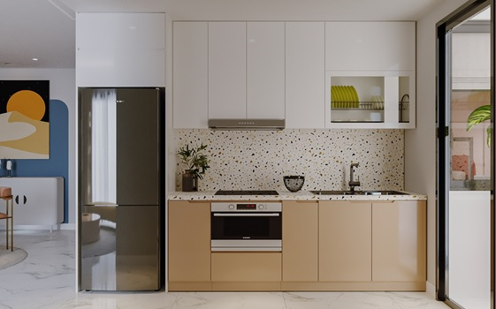 Dự án Feliz Homes giới thiệu căn hộ mẫu 10 bep can ho mau feliz homes