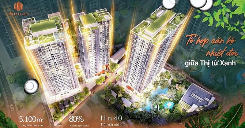 Cư dân Feliz Homes Hoàng Mai hân hoan vui Tết, chờ đón dự án cất nóc 9 cat noc feliz home