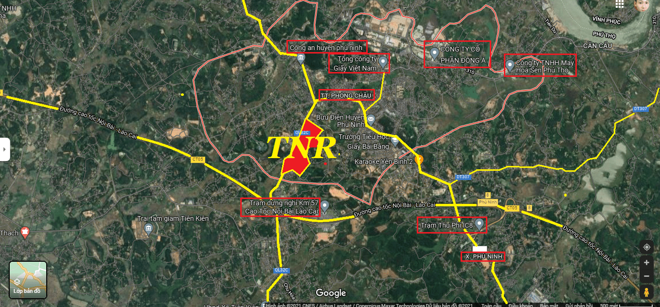 ban do du an tnr stars phong chau