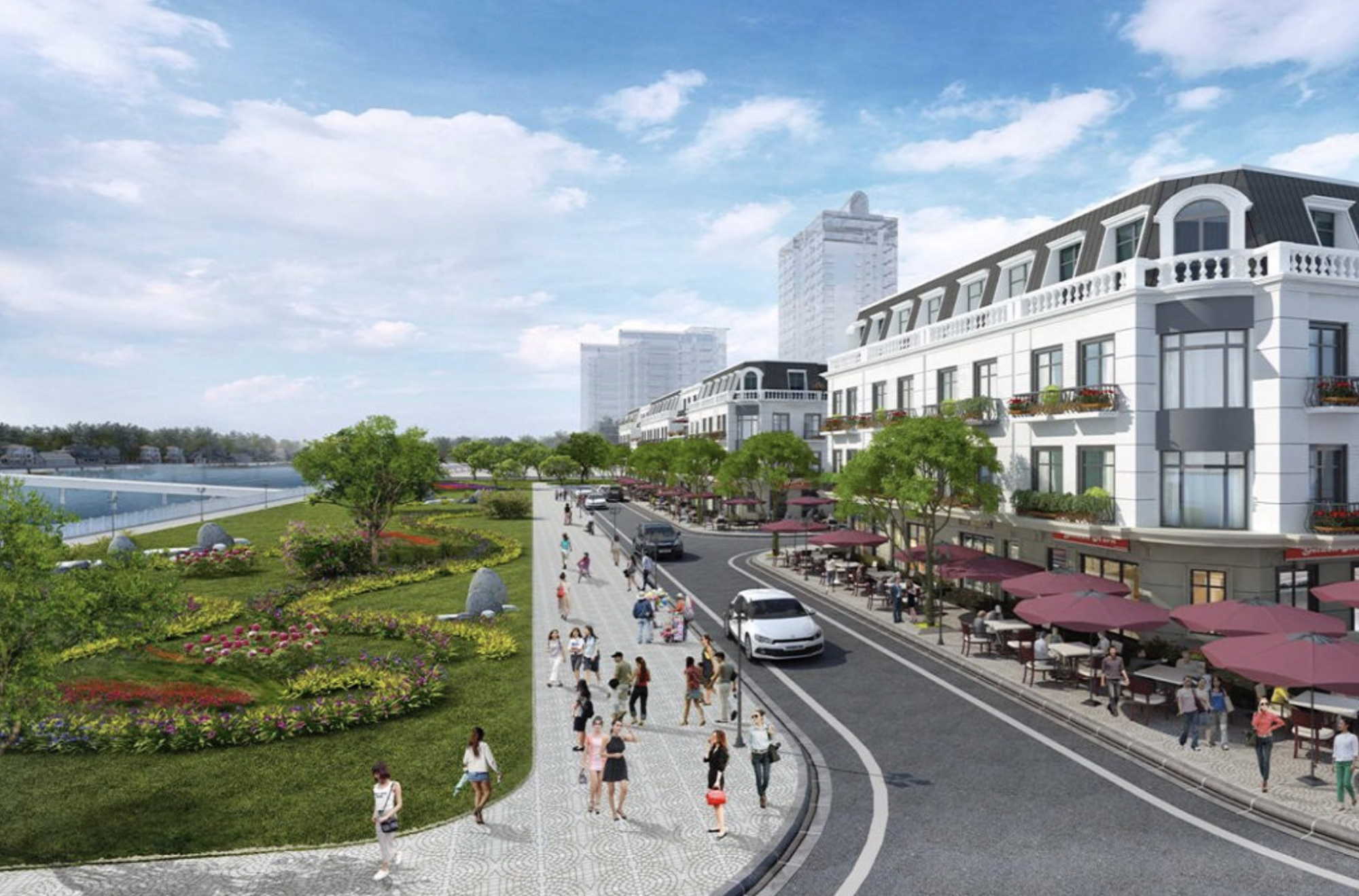 Khu shophouse dự án Hoàng Huy New City Thủy Nguyên
