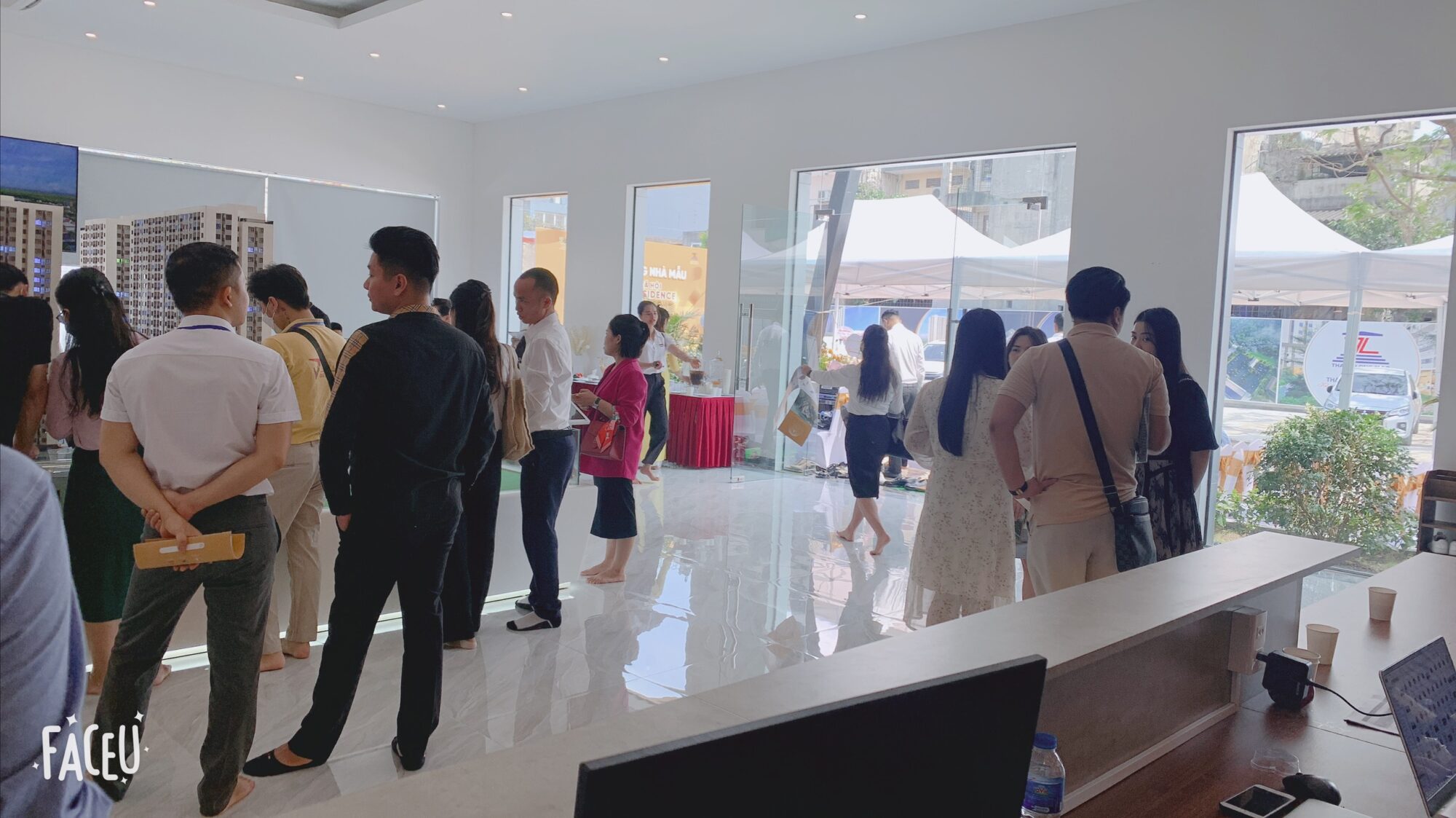 lễ khai trương nhà mẫu moonbay residence